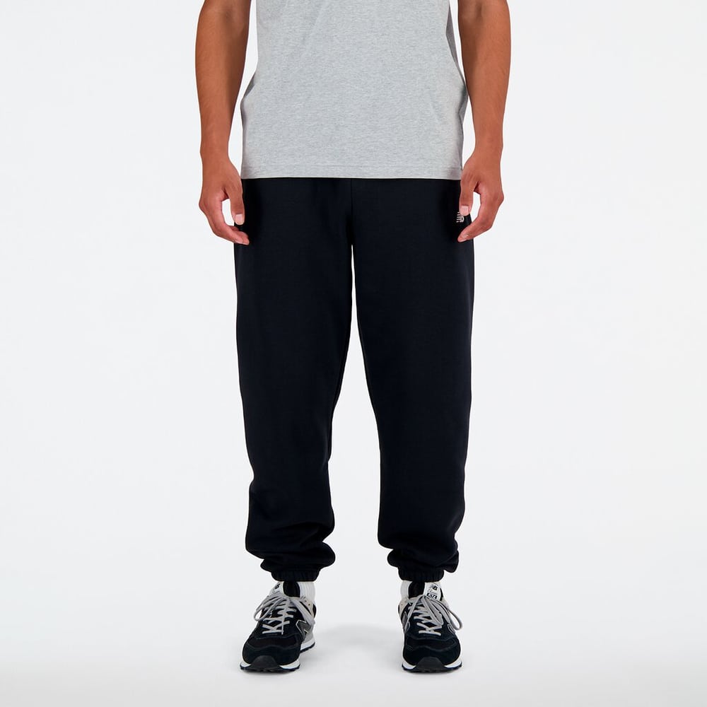 Fleece Jogger Pantalone da allenamento New Balance 474158200720 Taglie XXL Colore nero N. figura 1