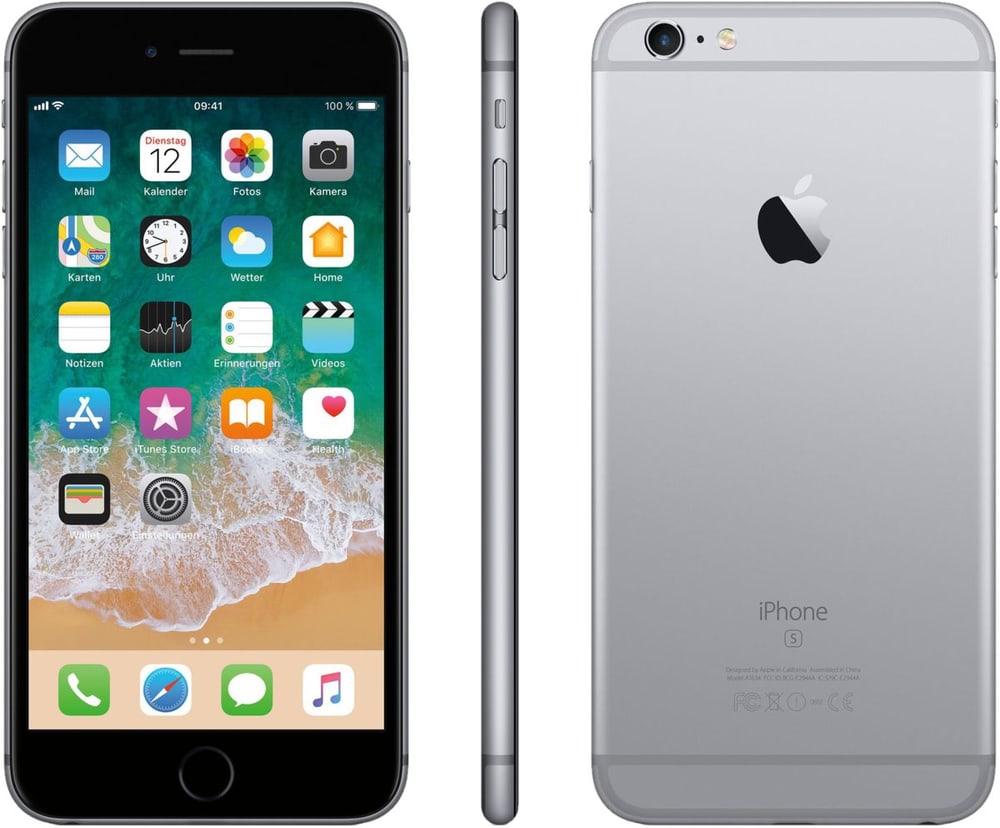 iPhone 6s 32GB Space Grey Smartphone Apple 79463750000018 No. figura 1
