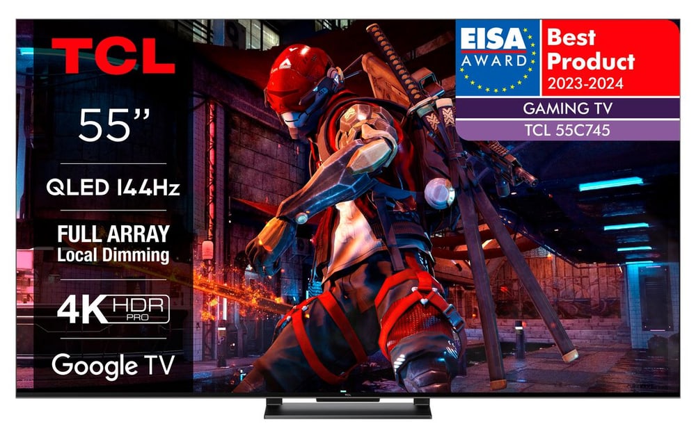 55C745 (55", 4K, QLED, Android OS) TV TCL 785302414421 N. figura 1