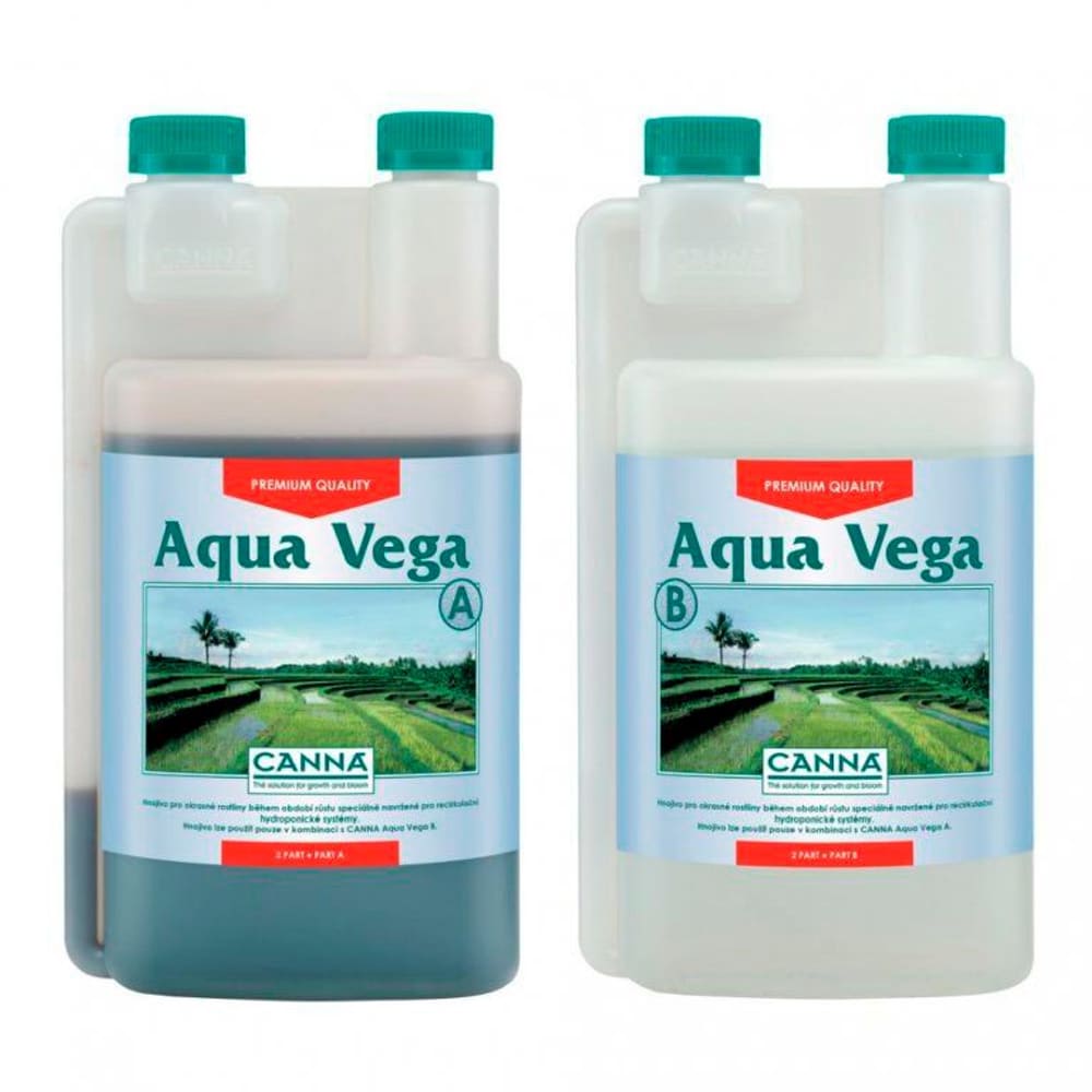 Aqua Flores A + B (2x1L) Fertilizzante liquido CANNA 669700104177 N. figura 1