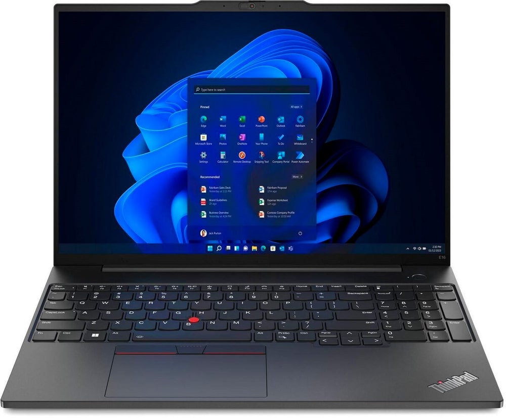 ThinkPad E16 Gen 1, Intel i5, 16 GB, 256 GB Laptop Lenovo 785302416125 Photo no. 1