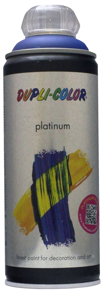 Vernice spray Platinum opaco Lacca colorata Dupli-Color 660834100000 Colore Blu genziana Contenuto 400.0 ml N. figura 1