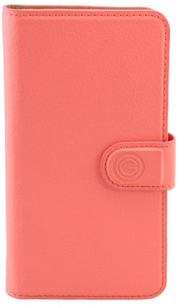 Wallet-Cover in vera pelle "Joss corall" Cover smartphone MiKE GALELi 798800101238 N. figura 1
