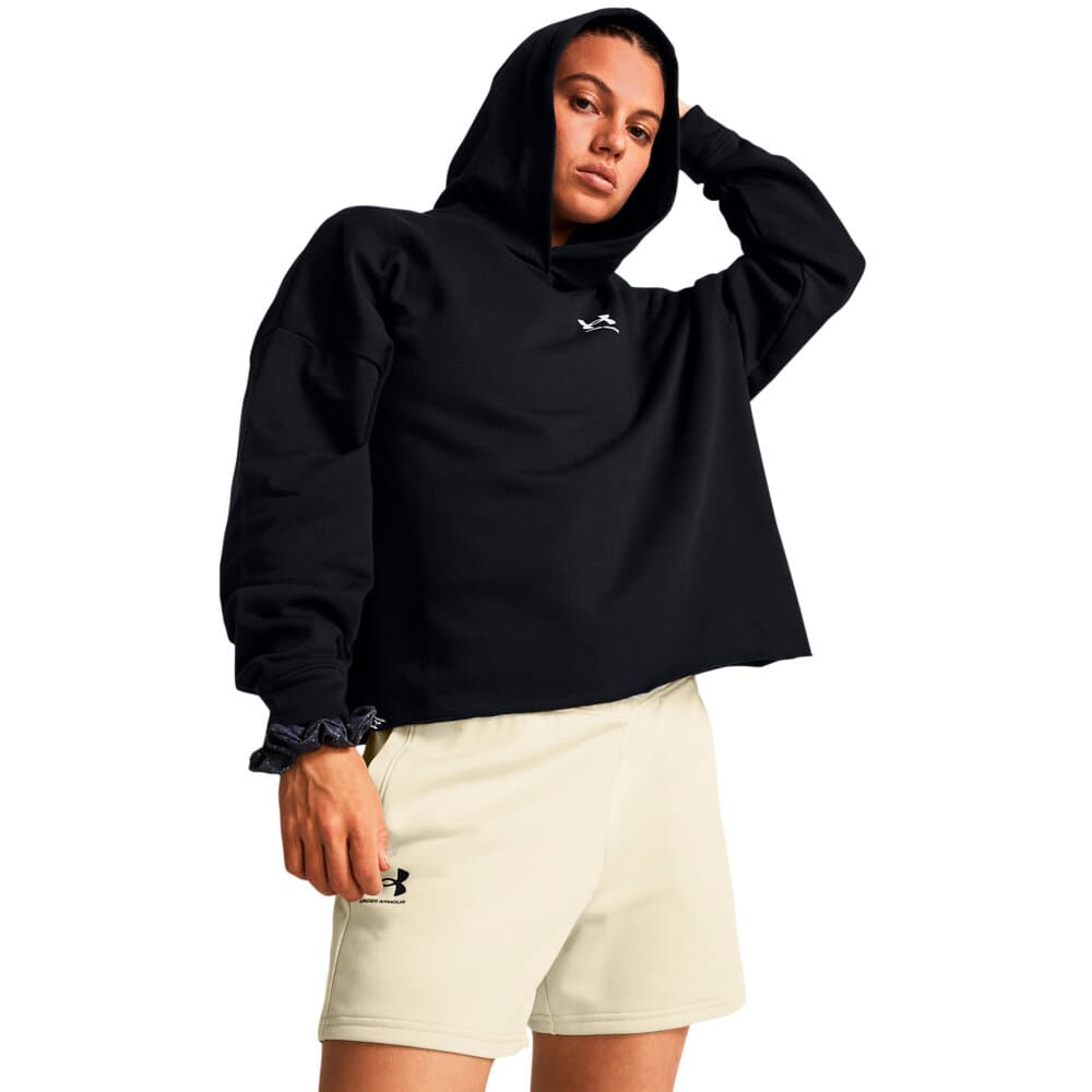 W Rival Terry OS Hoodie Sweatshirt à capuche Under Armour 471874100320 Taille S Couleur noir Photo no. 1