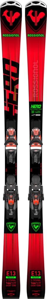 Hero Elite ST TI inkl. SPX 14 GW Skis Race avec fixations Rossignol 464317916230 Couleur rouge Longueur 162 Photo no. 1