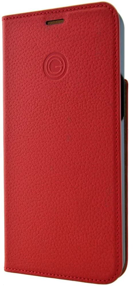 Book-Cover en cuir véritable Marc swiss red Coque smartphone MiKE GALELi 798800101099 Photo no. 1