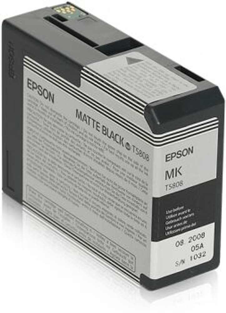 T5808 matte black Tintenpatrone Epson 798282600000 Bild Nr. 1