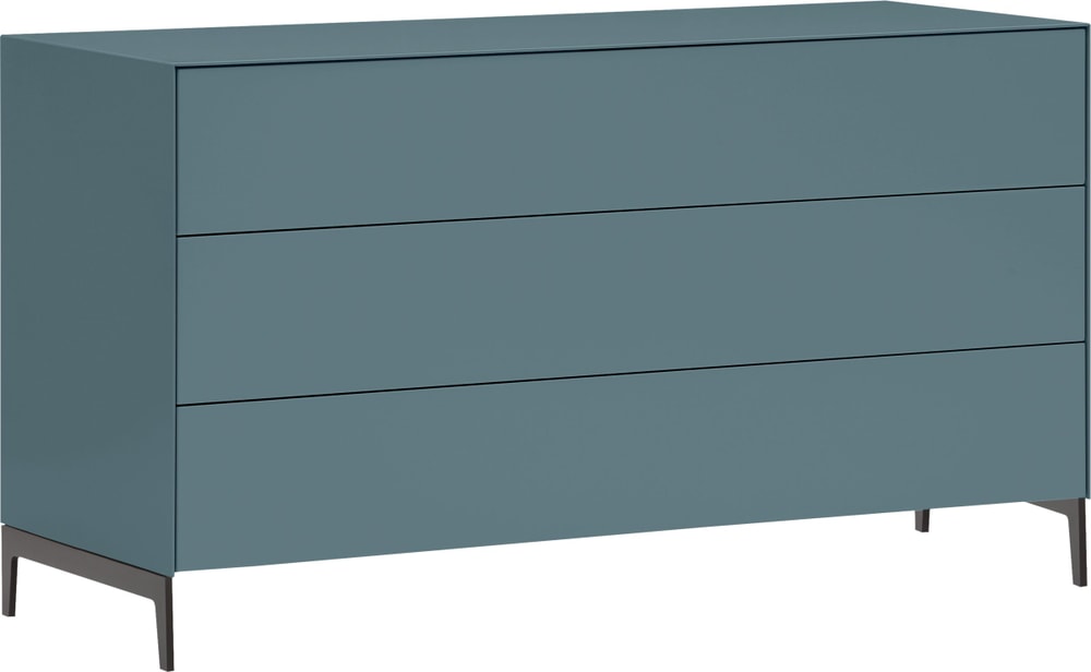 LUX Cassettone 400843200000 Dimensioni L: 120.0 cm x P: 46.0 cm x A: 68.0 cm Colore Blu medio N. figura 1