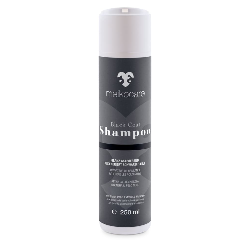 Shampoo Black Coat, 250ml Shampoing de toilettage meikocare 658738200000 Photo no. 1