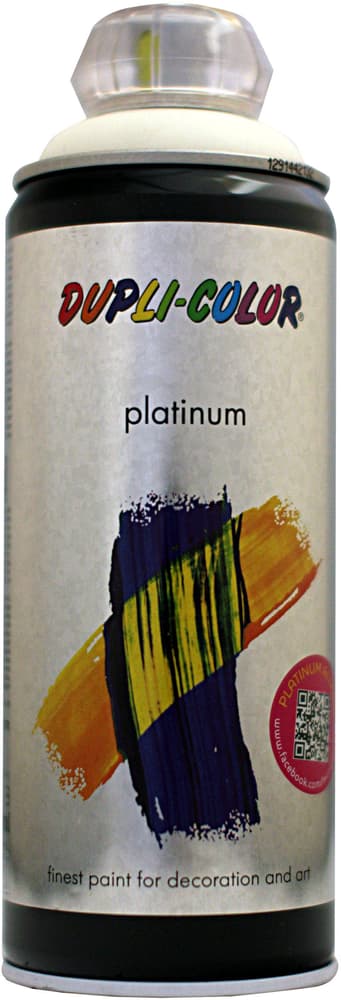 Vernice spray Platinum opaco Lacca colorata Dupli-Color 660834300000 Colore Bianco crema Contenuto 400.0 ml N. figura 1