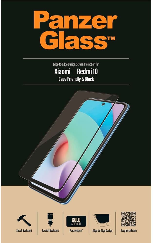Case Friendly AB Xiaomi Redmi 10 Smartphone Schutzfolie Panzerglass 785300185602 Bild Nr. 1