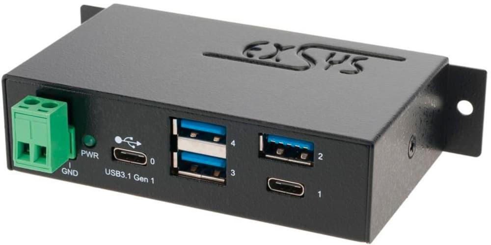 EX-1195HMS USB-Hub & Dockingstation Exsys 785302403929 Bild Nr. 1