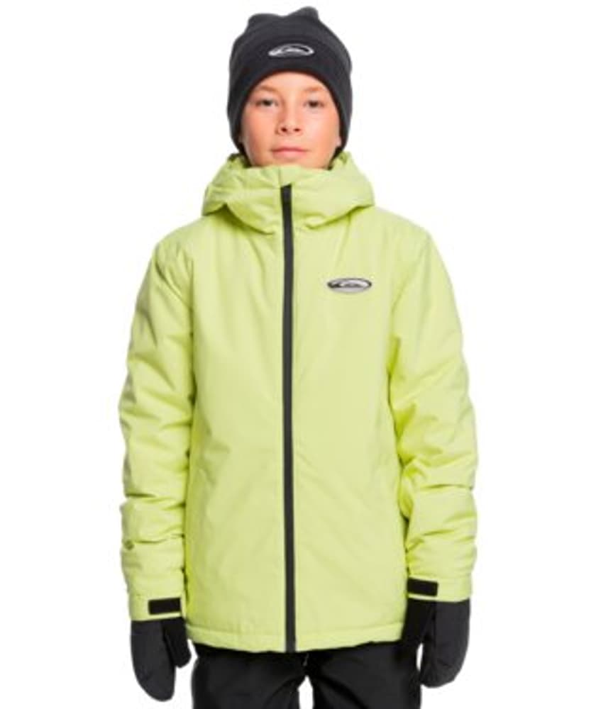 High In The Hood Giacca da snowboard Quiksilver 469381212851 Taglie 128 Colore giallo chiaro N. figura 1