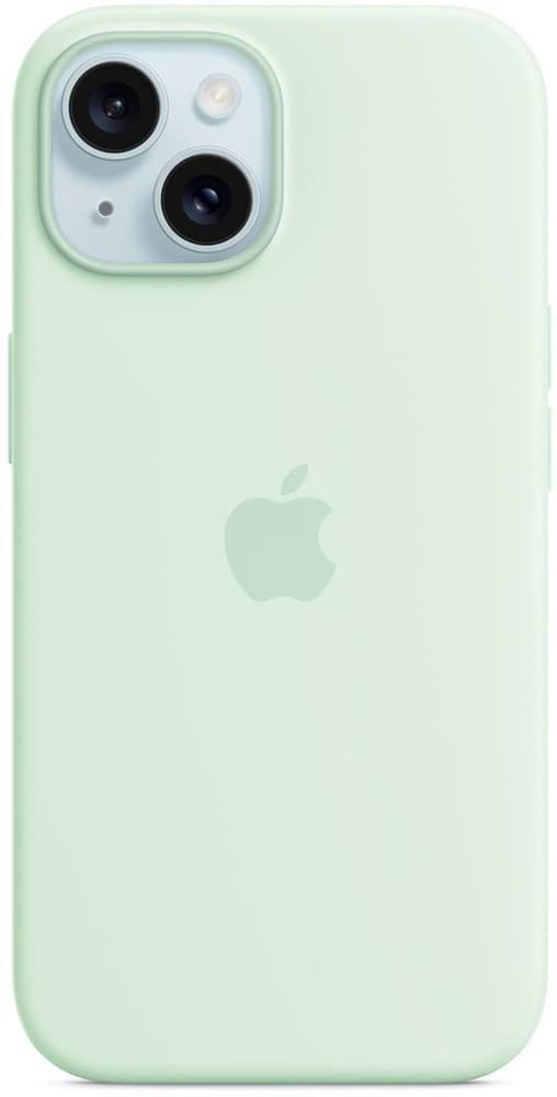 iPhone 15 Silicone Case with MagSafe - Soft Mint Cover smartphone Apple 785302426618 N. figura 1