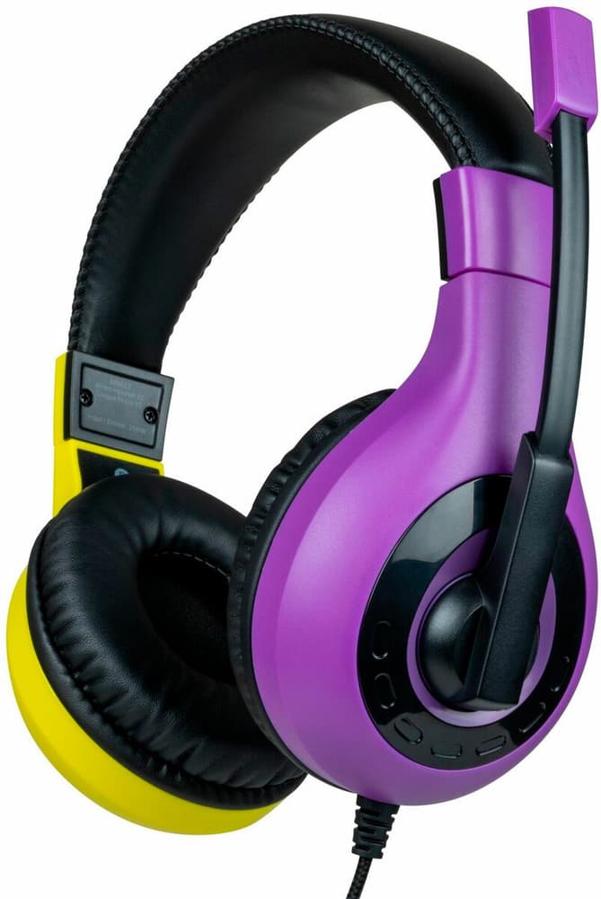 Gaming Headset V1 - purple/yellow [NSW] Cuffie da gaming Nacon 785302408457 N. figura 1