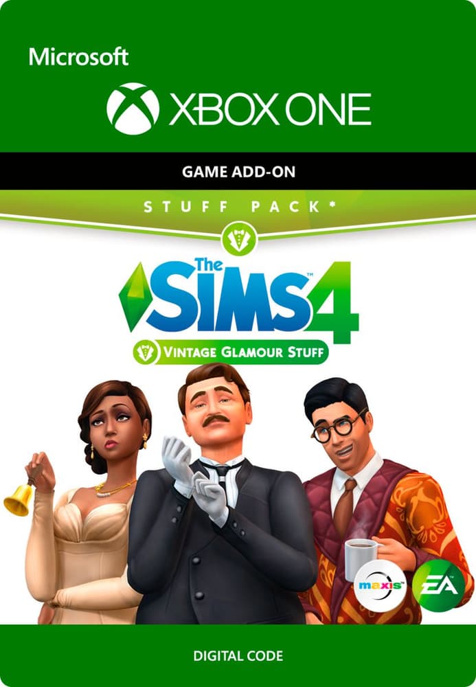 Xbox One - THE SIMS 4: VINTAGE GLAMOUR STUFF Game (Download) 785300136288 N. figura 1