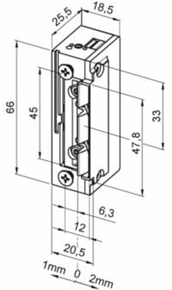 Gâches électriques EFF-EFF 118 F.13 ProFix 2 Gâches effeff 669700123673 Photo no. 1