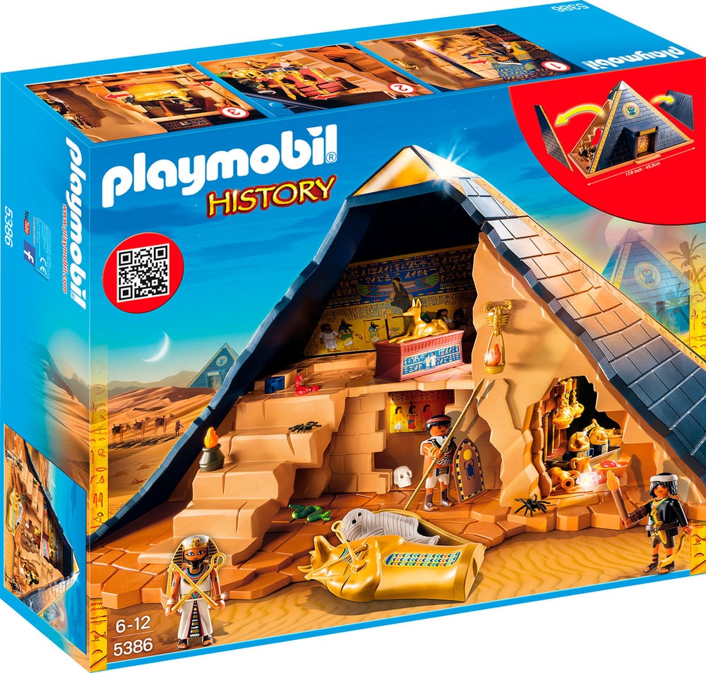 History Grande Piramide del Faraone 5386 PLAYMOBIL® 74454240000016 No. figura 1