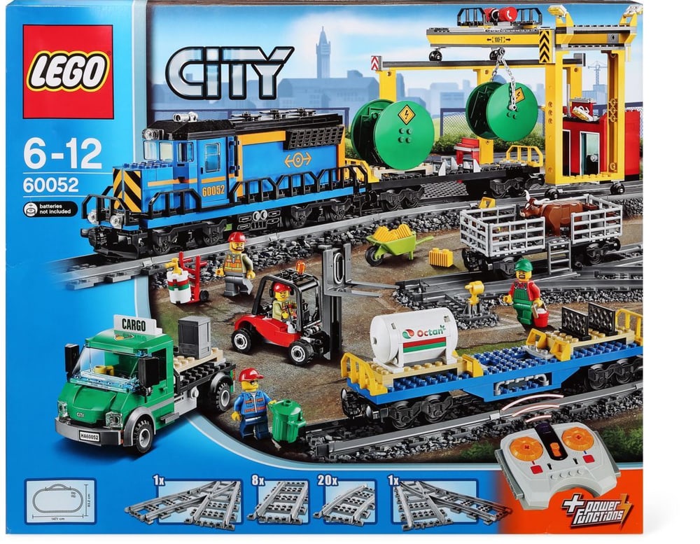 W14 LEGO CITY TRAIN MARCHANDISES 60052 LEGO® 74785320000014 Photo n°. 1