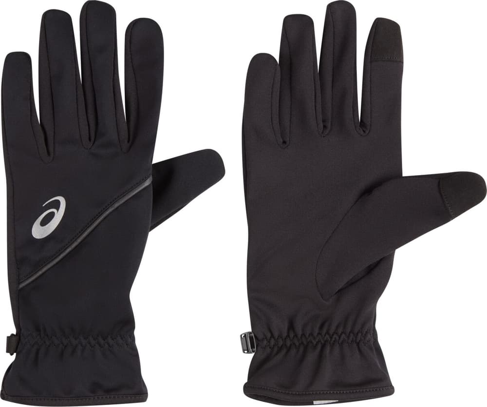 Thermal Gloves Guanti da corsa Asics 463610100420 Taglie M Colore nero N. figura 1