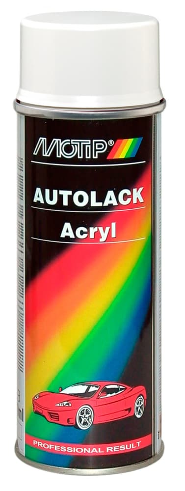 Acryl-Autolack weiss 400 ml Lackspray MOTIP 620717500000 Farbtyp 45360 Bild Nr. 1
