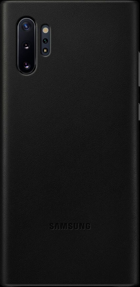 Leather Cover black Smartphone Hülle Samsung 785302422731 Bild Nr. 1