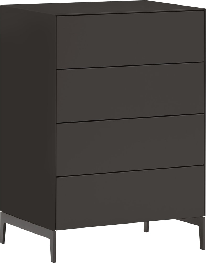 LUX Commode 400839700000 Dimensions L: 60.0 cm x P: 46.0 cm x H: 86.5 cm Couleur Anthracite Photo no. 1