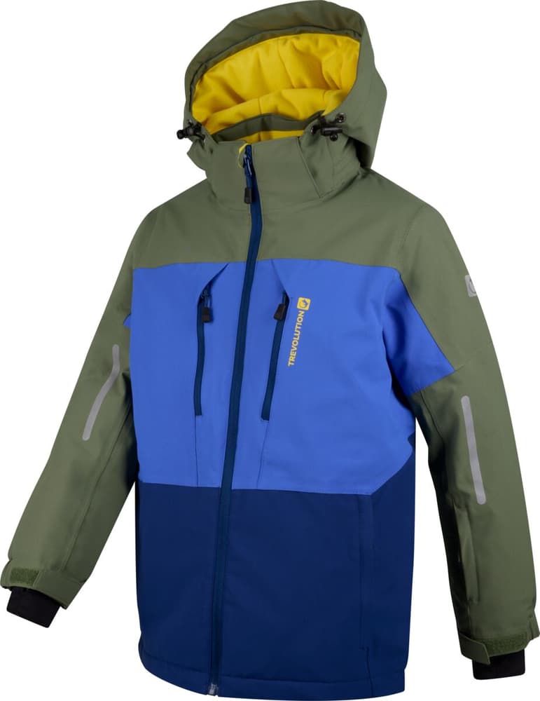 Giacca da sci  Colorblock Giacca da ski Trevolution 469370412264 Taglie 122 Colore khaki N. figura 1