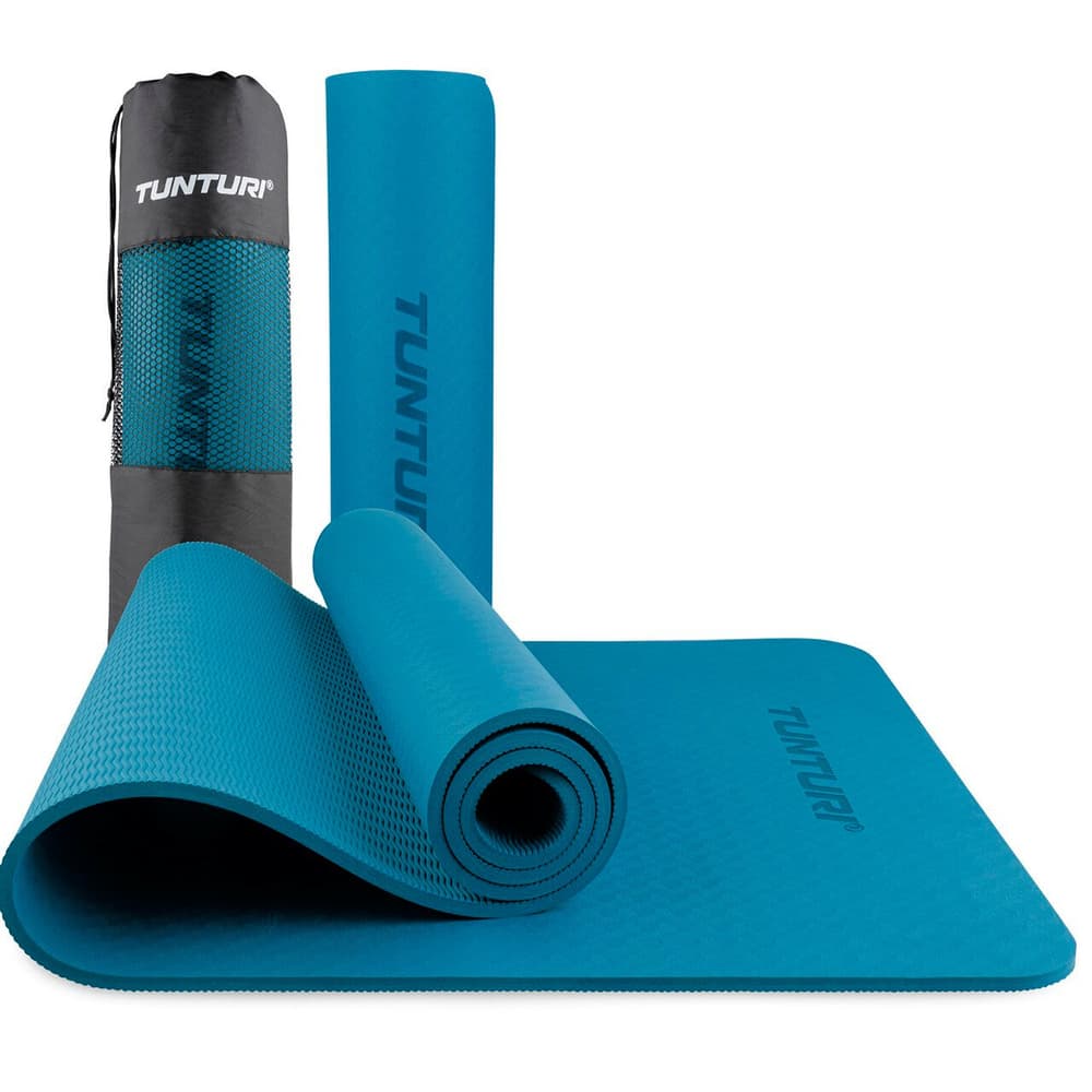 Yogamatte 8mm Yogamatte Tunturi 467936600022 Grösse Einheitsgrösse Farbe dunkelblau Bild-Nr. 1