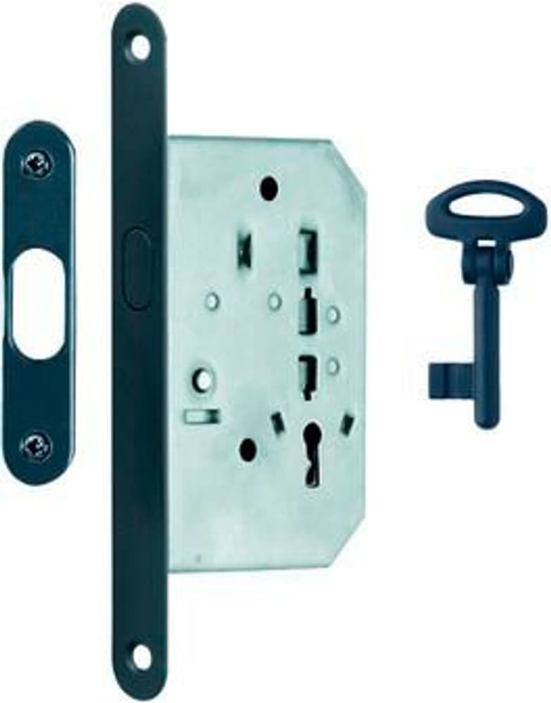 Serrature d'infilare per porte scorrevoli HOPPE serratura a incasso per porta scorrevole HOPPE 669700122997 N. figura 1