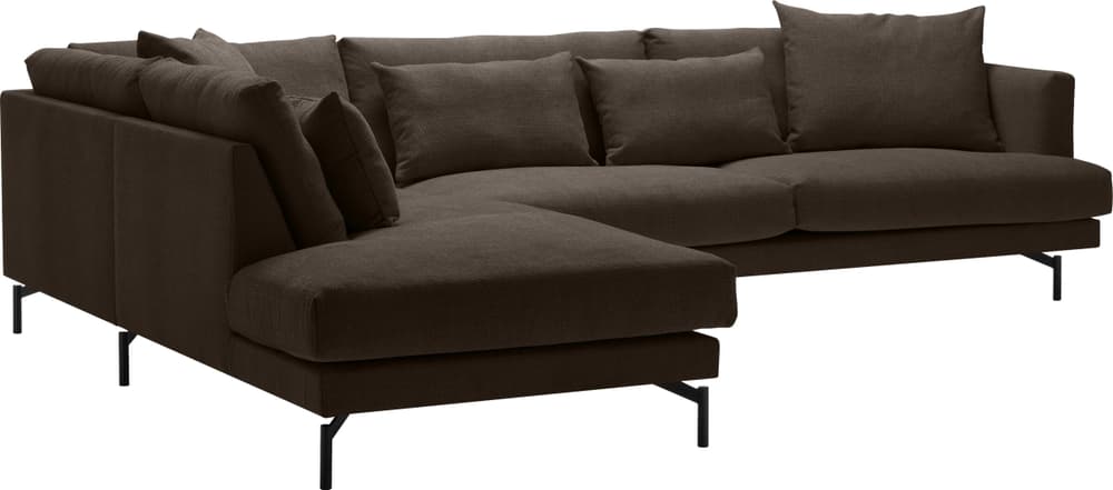 MARTENS Canapé d'angle MARTENS Canapé d'angle 405835450570 Dimensions L: 301.0 cm x P: 225.0 cm x H: 84.0 cm Couleur Marron Photo no. 1