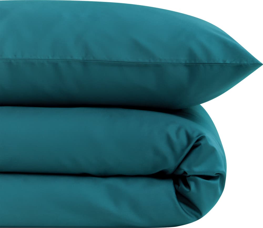 PENELOPE Federa per cuscino in raso 451317610965 Dimensioni Federa per cuscino - 65 x 100 cm Colore Petrolio N. figura 1