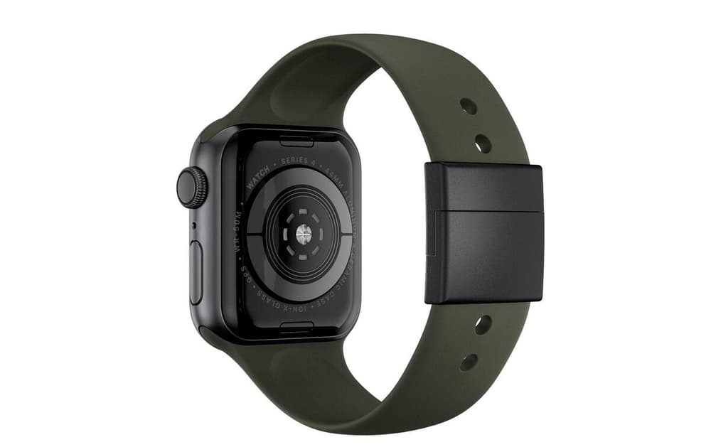 Apple Watch Series 1 - 6/SE (44 mm) Grün / Schwarz Smartwatch Armband xMount 785302421530 Bild Nr. 1