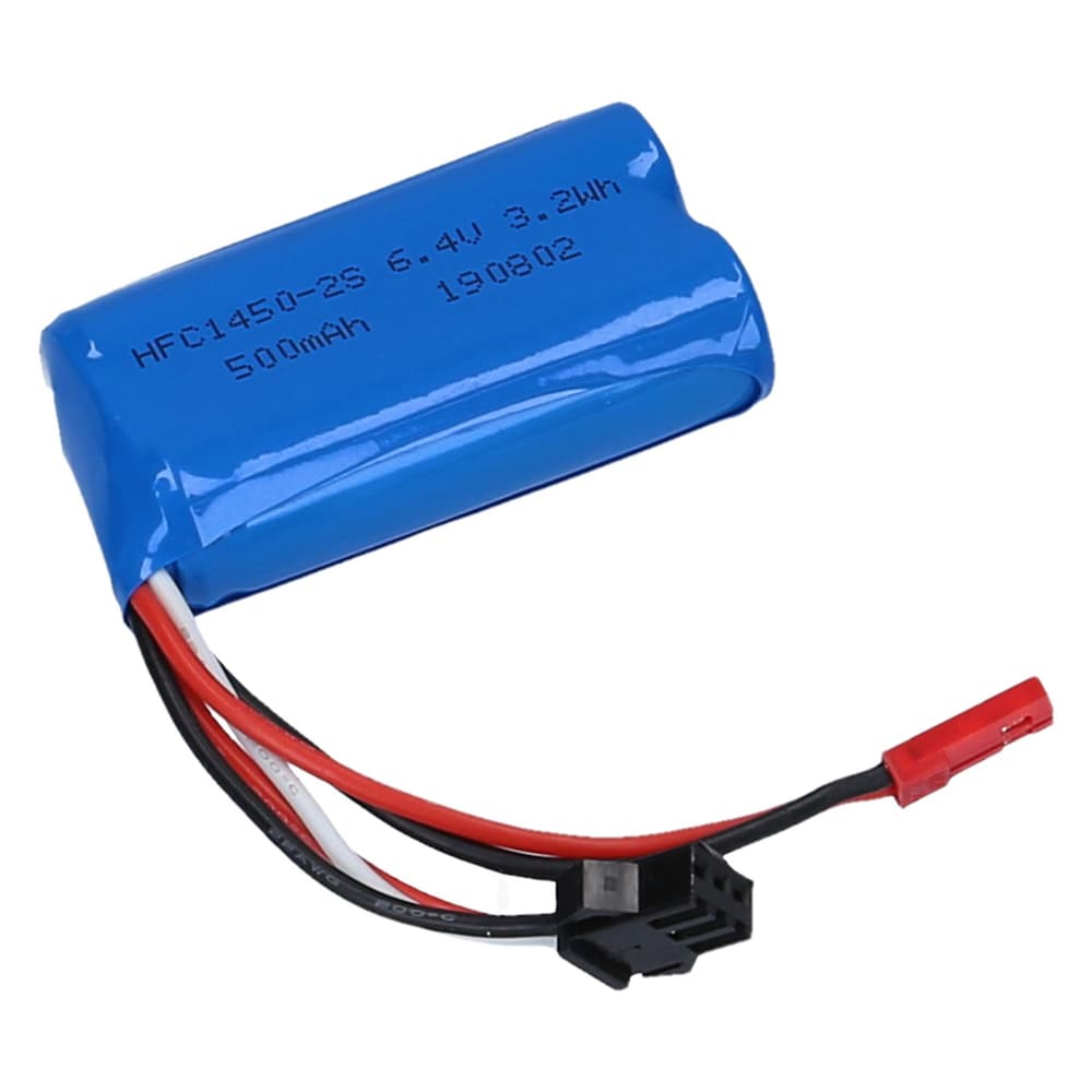 Batterie 6.4V 500mAh li-poly pour RC Car 9000040145 Photo n°. 1