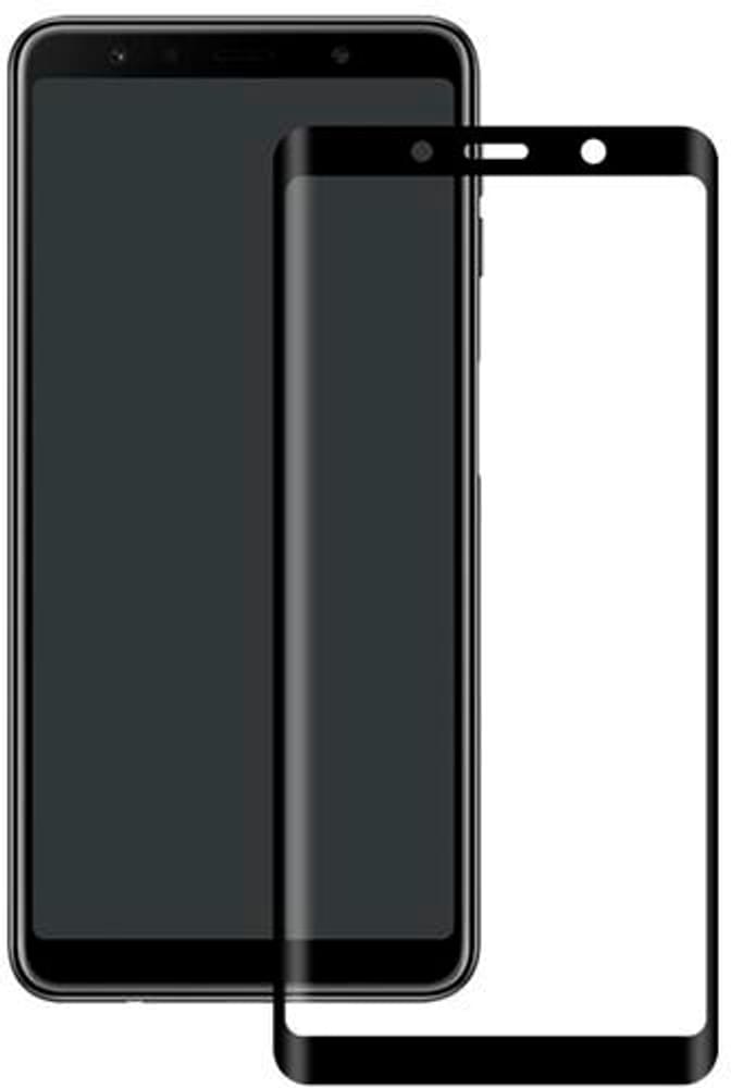 Galaxy A9/18, 3D-Glas sw Smartphone Schutzfolie Eiger 785300194653 Bild Nr. 1