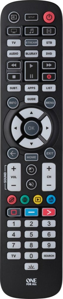 URC3661 – Essential 6 TV Fernbedienung One For All 770922800000 Bild Nr. 1