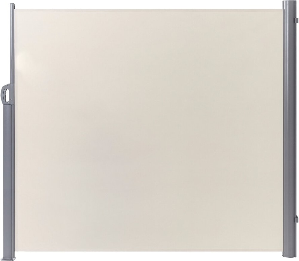 Seitenmarkise beige ausziehbar 180 x 300 cm DORIO Sichtschutzblende Beliani 659194500000 Bild Nr. 1