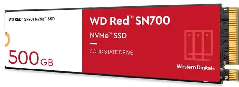 WD Red SN700 M.2 2280 NVMe 500 GB Disque dur SSD interne Western Digital 785300188796 Photo no. 1