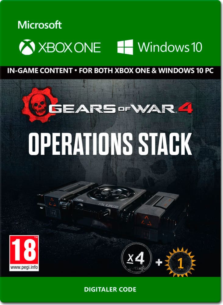 Xbox One - Gears of War 4: Operations Stack Jeu vidéo (téléchargement) 785300137318 Photo no. 1