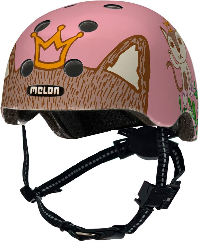 Toddler Miez Casco da bicicletta Melon 466608166338 Taglie 44-50 Colore rosa N. figura 1