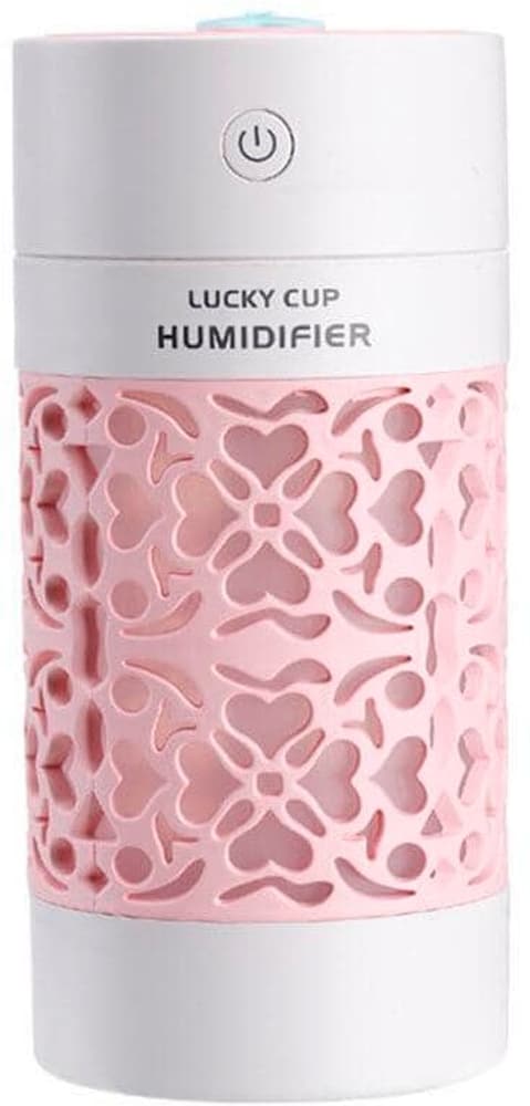 Mini-Luftbefeuchter Lucky Cup GO-J02-P Pink Humidificateur d'air Linuo 785300178267 Photo no. 1