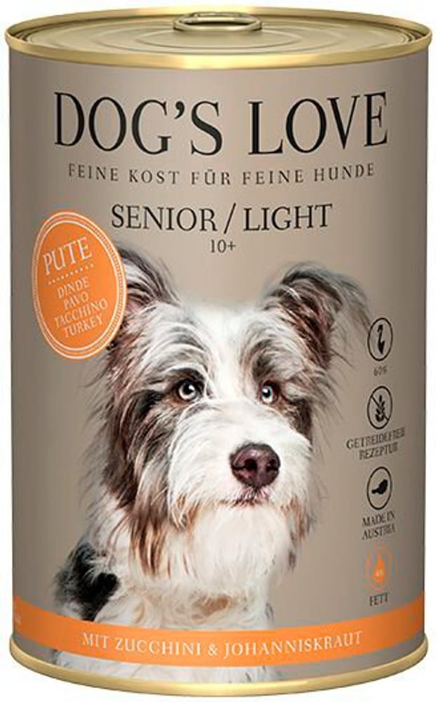 Dogs Love Senior Pute Nassfutter 658760800000 Bild Nr. 1