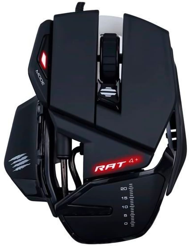 R.A.T. 4+ Optical Gaming Mouse Souris Mad Catz 785300146607 Photo no. 1