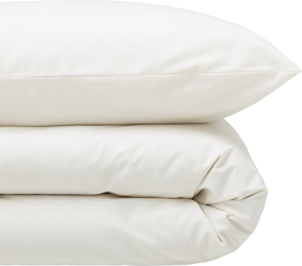 NEO Housse de couette en percale 451324312598 Dimensions Fourre de duvet - 200 x 210 cm Couleur Whisper white Photo no. 1