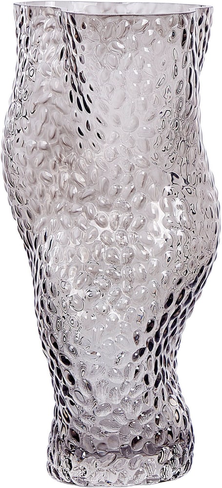 Blumenvase Glas grau 31 cm DYTIKO Vase Beliani 615191300000 Bild Nr. 1