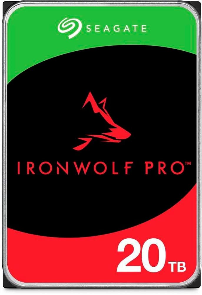 IronWolf Pro 3.5" SATA 20 TB Interne Festplatte Seagate 785302408826 Bild Nr. 1