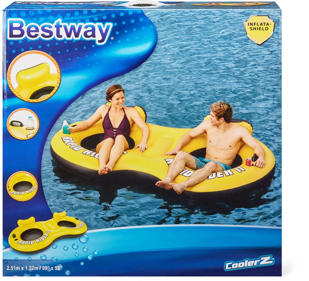 Baignoire "Rapid Rider" Matela gonflable Bestway 74584040000016 Photo n°. 1