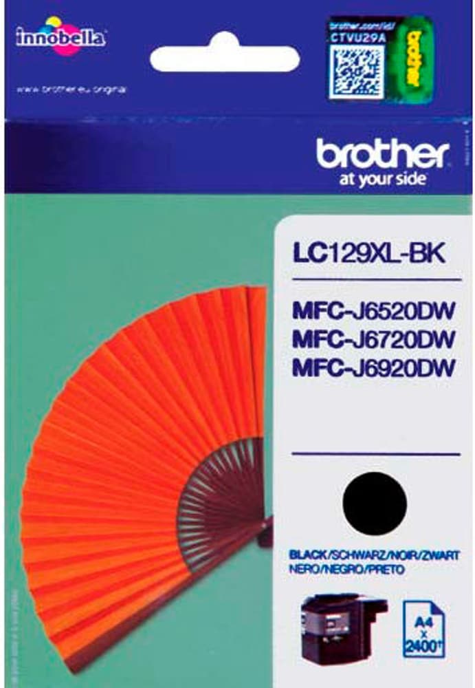 Tintenpatrone LC-129XL black Tintenpatrone Brother 798565400000 Bild Nr. 1