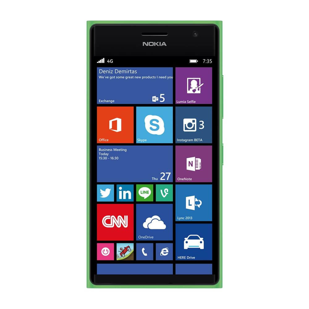 Nokia LUMIA 735 8GB verde Nokia 95110032790615 No. figura 1