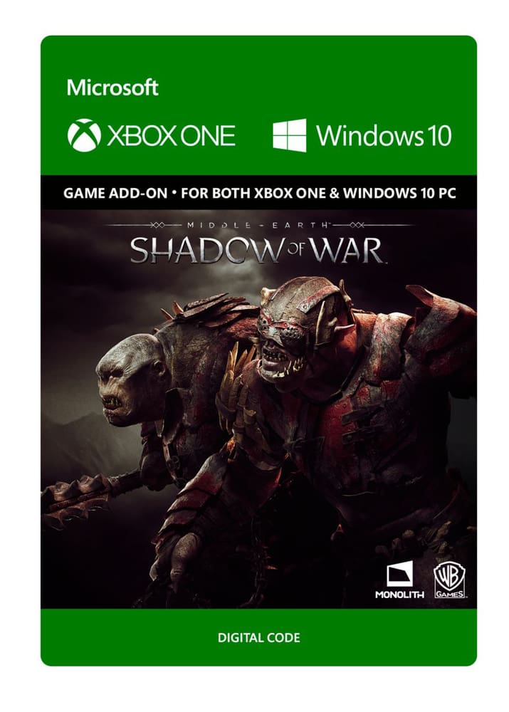 Xbox One - Middle-earth: Shadow of War - Outlaw Tribe Nemesis Expansion Jeu vidéo (téléchargement) 785300135548 Photo no. 1